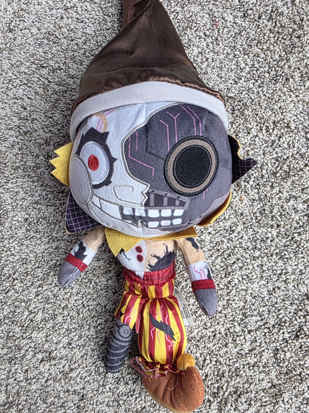 Funko plush figure of the Sun character from the Five Nights at Freddy